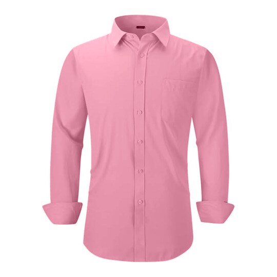 Pink Long Sleeve Button Up Shirt, Color: Pink, Size: 2XL | Michaels Pink Long Sleeve Button Up Shirt, Color: Pink, Size: 2XL | Michaels
